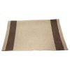 Emendo sauna seat cover brown