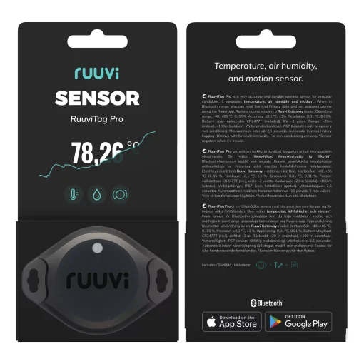 RuuviTag Pro Industrial Wireless Temperature and Humidity Sensor - Image 7