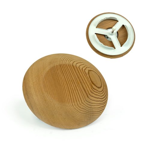 Disc Valve, 100mm, wooden - Image 4